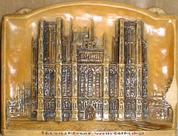 Print - The West Front Wells Cathedral